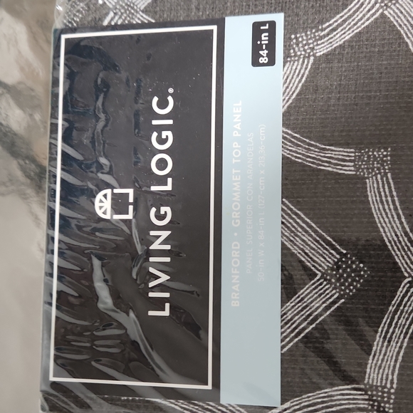 Living Logic curtain panel set of 2 - Picture 2 of 3